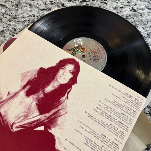 Carly Simon & James Taylor Vinyl Record Set - Picture 7 of 7